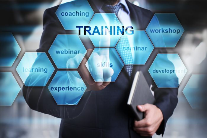 Professional training and workshop concept